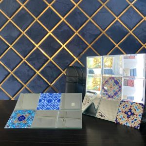 آیینه کاشی پشت چسبدار