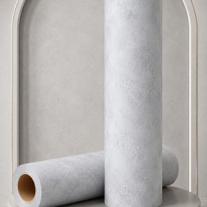 برچسب دیواری و کابینت طرح سیمانی