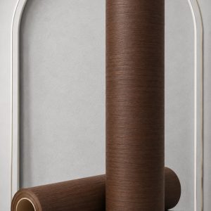 برچسب دیواری و کابینت طرح گردویی روشن