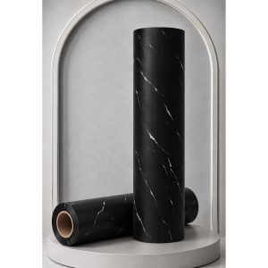 برچسب کابینت طرح سنگ مشکی